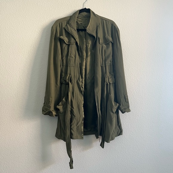 Dolan Sample Zip Jacket with Removable Belt - Picture 2 of 4